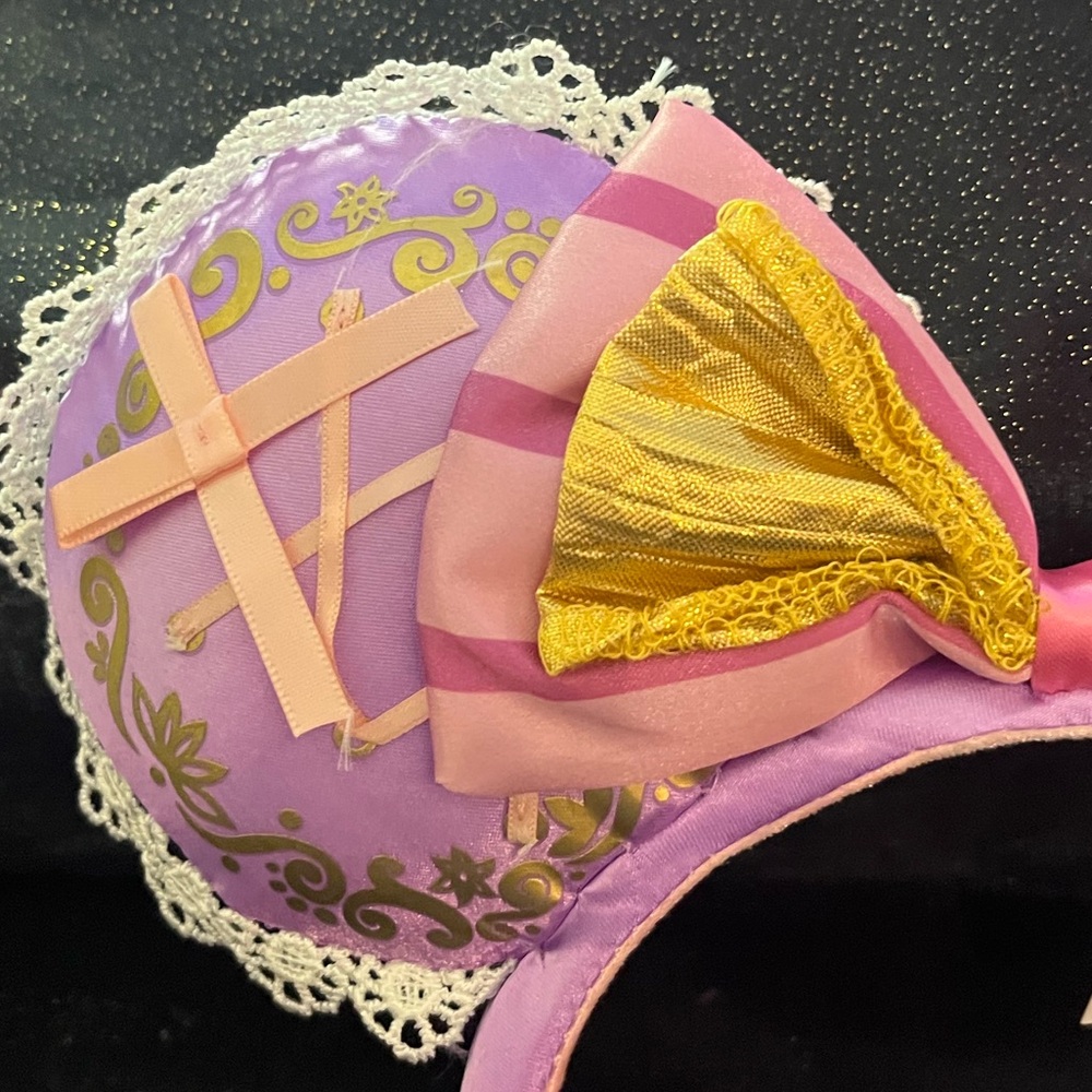 Disney's' Tangled Rapunzel's Mickey/Minnie Ears - Picture 3 of 4
